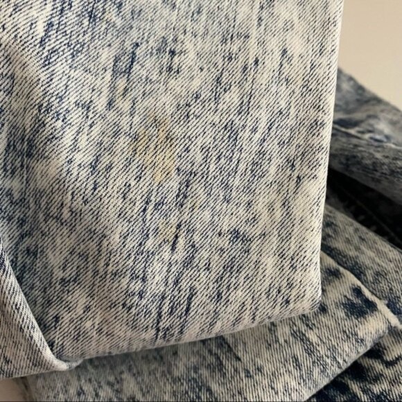 I & M Jeans Denim Jacket Womens Medium Button Front Pockets Faded Casual - Picture 9 of 9